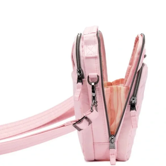 Lug Skeeter Mini Bridge Convertible Crossbody Bubble Pink - Picture 5 of 5